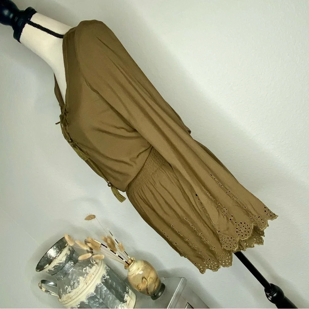 Jessica Simpson Romper With Lace Up Front - Picture 8 of 11